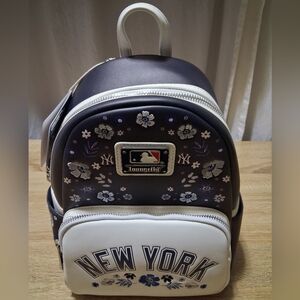 Loungefly NY Yankees Floral Themed Backpack